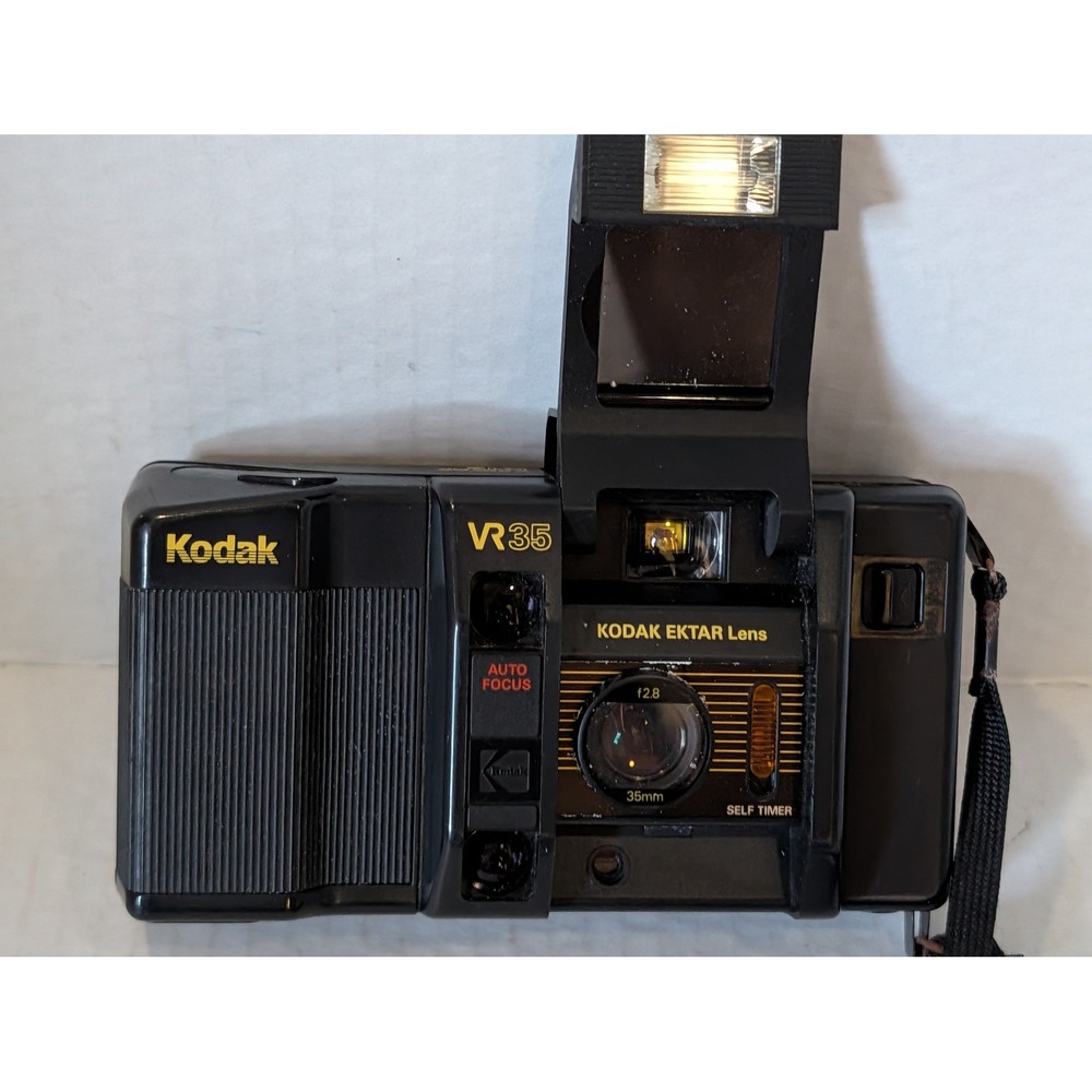 Vintage Kodak VR35 K12 35mm Film Camera Ektar f/2.8 Lens Auto Focus Flash